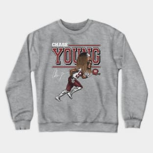 Chase Young Washington Cartoon Crewneck Sweatshirt